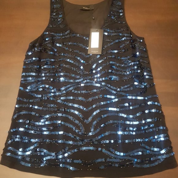 Sequin Tiger Tank Top - Picture 5 of 5